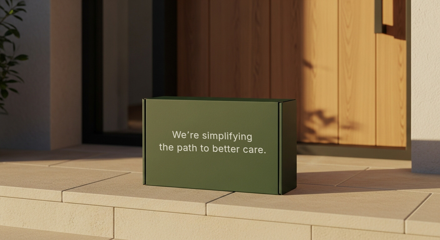 A Pillar Health package on a doorstep